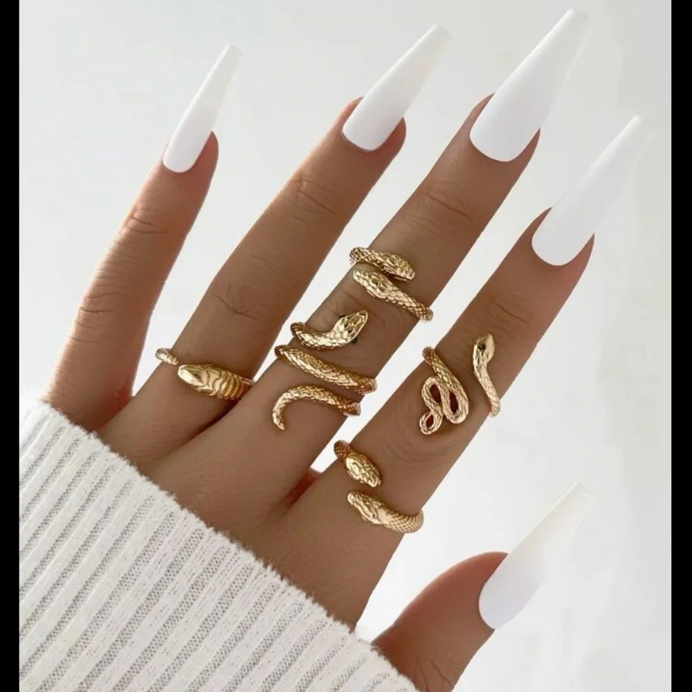 Snake Ring Set - Picture 2 of 7